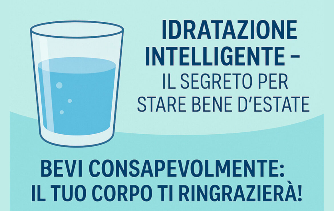 Bevi consapevolmente: il tuo corpo ti ringrazierà!