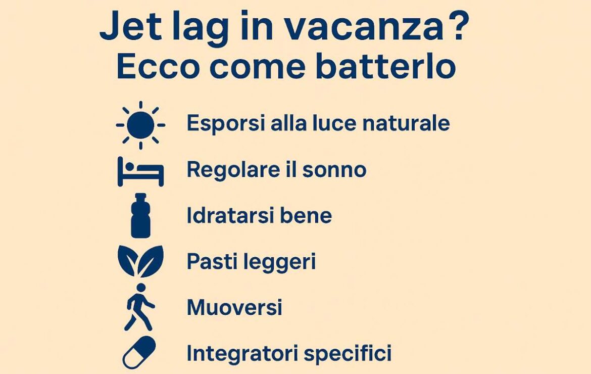 Viaggi e jet lag: come adattarsi più in fretta