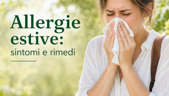 Allergie estive: sintomi, rimedi