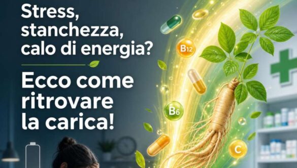 Stress, stanchezza e calo di energia