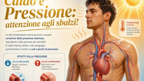 Pressione arteriosa e caldo persistente: cosa sapere