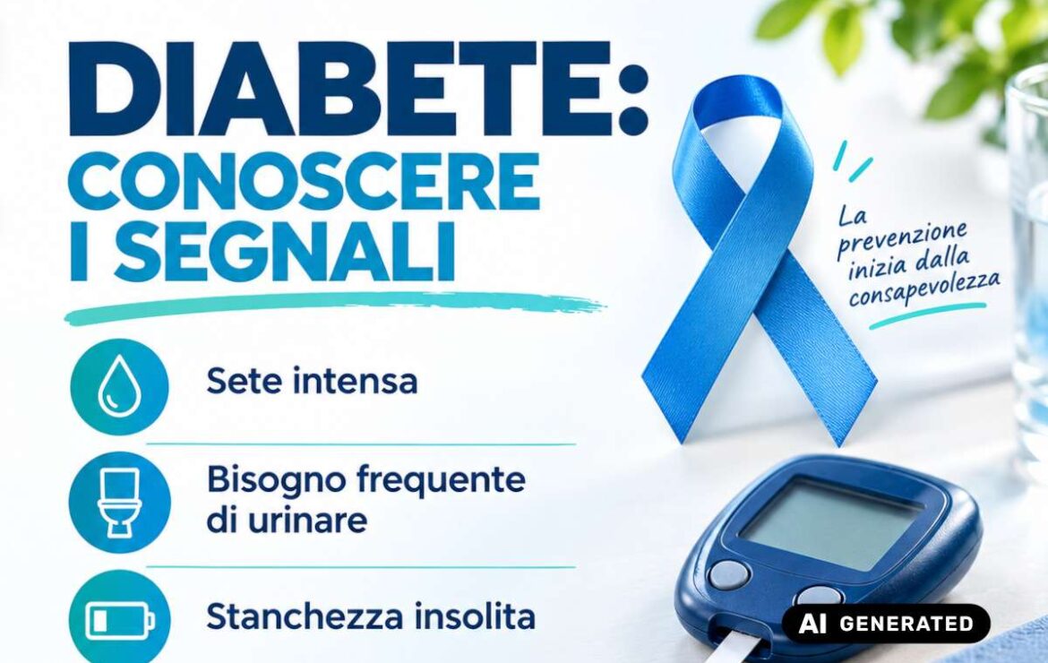 Diabete: i segnali da riconoscere