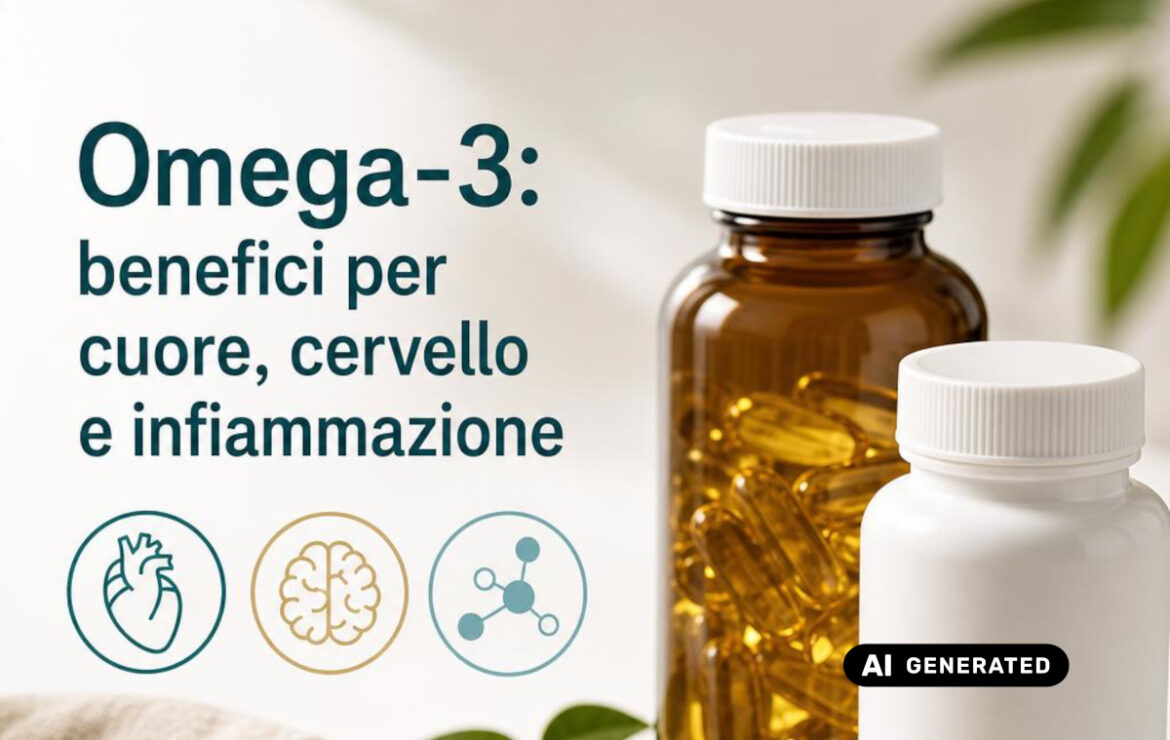 Omega‑3: benefici per cuore, cervello e infiammazione