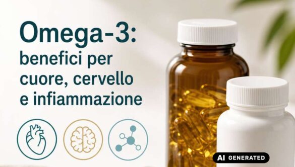 Omega‑3: benefici per cuore, cervello e infiammazione